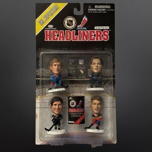 Corinthian NHL Headliners 4 Pack Superstars Gretzky Messier Lemieux Hull Figure